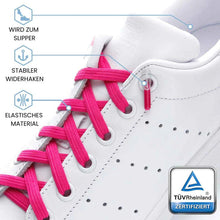Lade das Bild in den Galerie-Viewer, LEAZY FLAT ELASTISCHE SCHNÜRSENKEL NEONPINK NEONPINK Bild 3