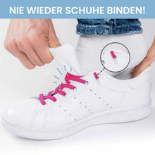 Lade das Bild in den Galerie-Viewer, LEAZY FLAT ELASTISCHE SCHNÜRSENKEL NEONPINK NEONPINK Bild 4