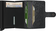 Lade das Bild in den Galerie-Viewer, SECRID MINIWALLET HEXAGON BLACK