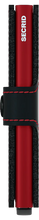 Lade das Bild in den Galerie-Viewer, MINIWALLET MATTE BLACK & RED