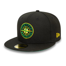 Lade das Bild in den Galerie-Viewer, NEW ERA 59FIFTY FITTED CAP SEATTLE MARINERS MLB COOPERSTOWN ALTERNATIVE - Bild 3