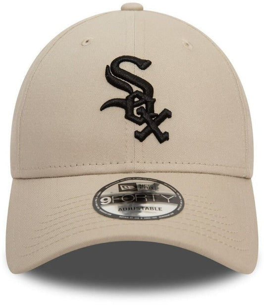NEW ERA 9FORTY CAP MLB LEAGUE ESSENTIAL CHICAGO WHITE SOX LIGHT BEIGE Bild 2
