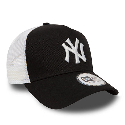 NEW ERA A-FRAME TRUCKER SNAPBACK NEW YORK YANKEES BLKWHI Bild 2