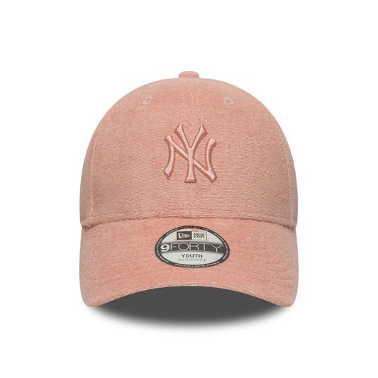 NEW ERA CHILD TOWELLING 9FORTY CAP NEW YORK YANKEES PASTEL PINK Bild 2