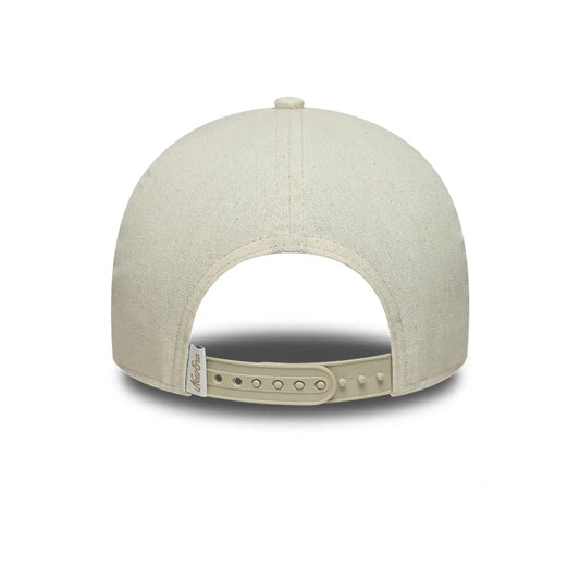 NEW ERA E-FRAME LINEN OVAL PATCH CAP LIGHT BEIGE Bild 2