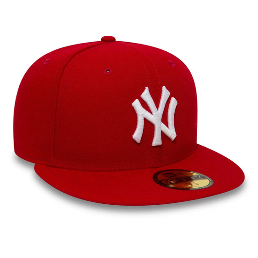 NEW ERA LEAGUE ESSENTIAL 59FIFTY® CAP NEW YORK YANKEES MLB BASIC NEYYAN SCA/WHI Bild 2