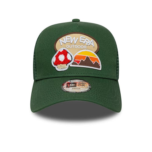 OUTDOOR TRUCKER SNAPBACK YOUTH DARK GREEN Bild 2