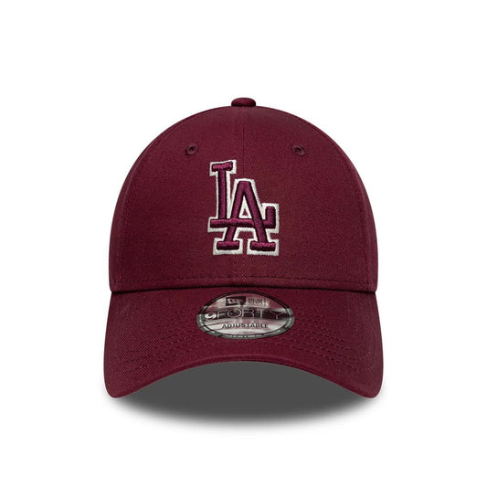 TEAM OUTLINE 9FORTY LOS ANGELES DODGERS DARK RED Bild 2