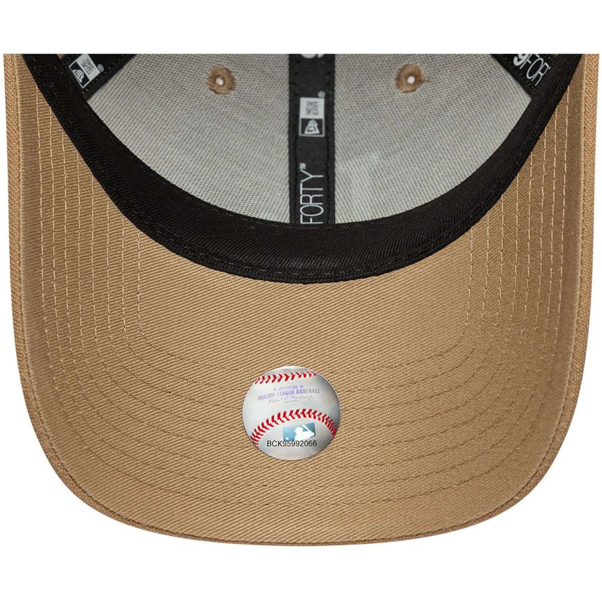 NEW ERA WMNS LINEN 9FORTY LOS ANGELES DODGERS LIGHT BEIGE Bild 5