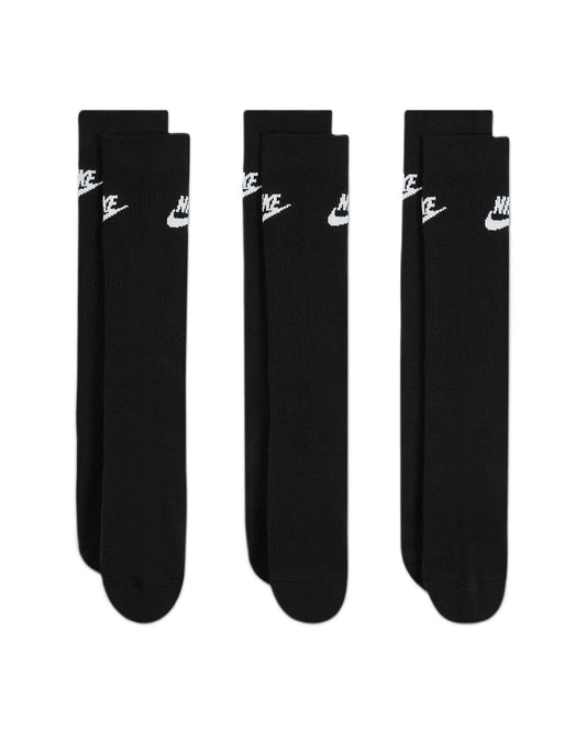 NIKE SPORTSWEAR EVERYDAY ESSENTIAL CREW SOCKEN BLACK/WHITE Bild 2