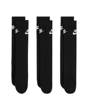Load image into Gallery viewer, NIKE SPORTSWEAR EVERYDAY ESSENTIAL CREW SOCKEN BLACK/WHITE Bild 2