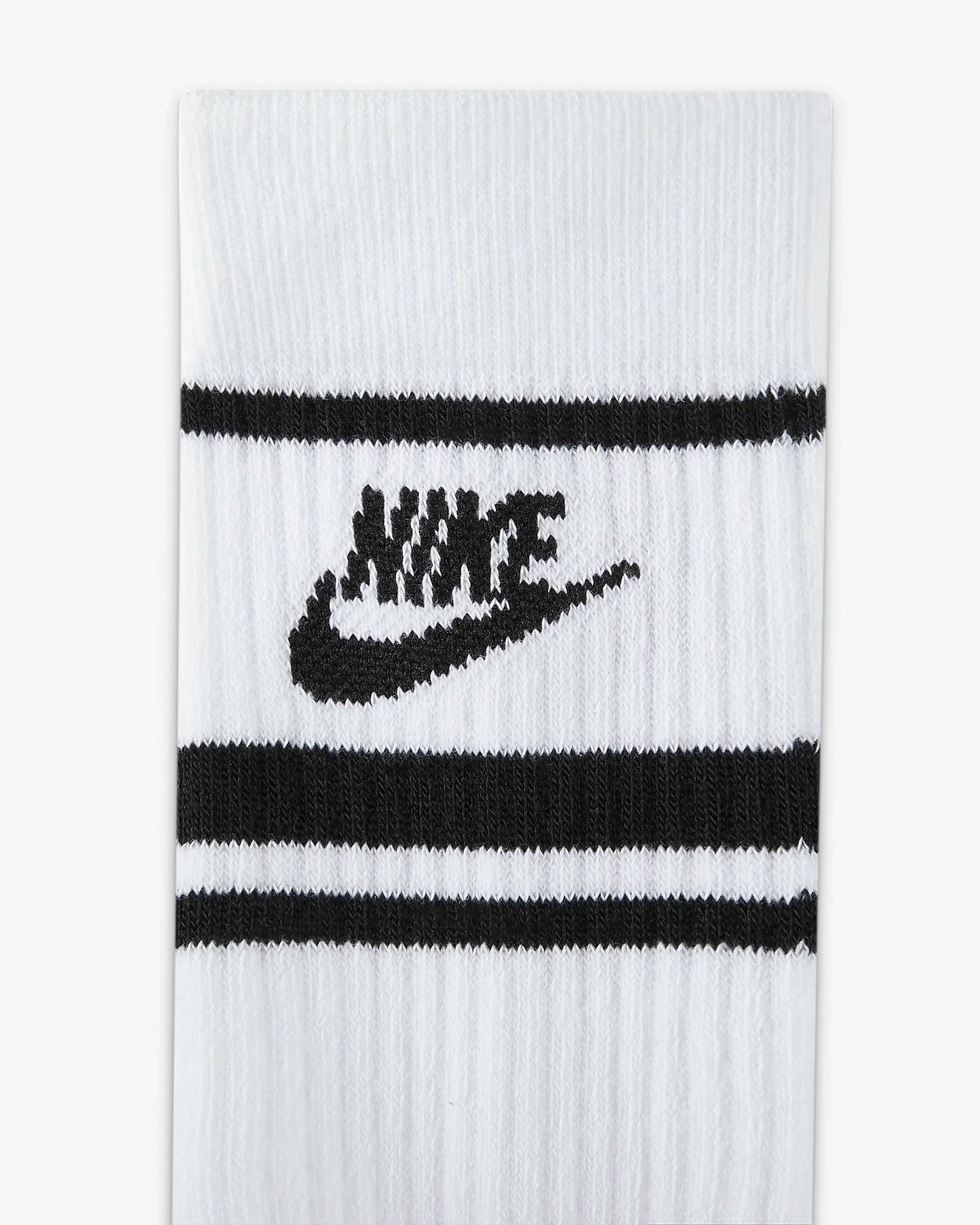 NIKE SPORTSWEAR EVERYDAY ESSENTIAL SOCKEN WHITE/BLACK/BLACK Bild 4