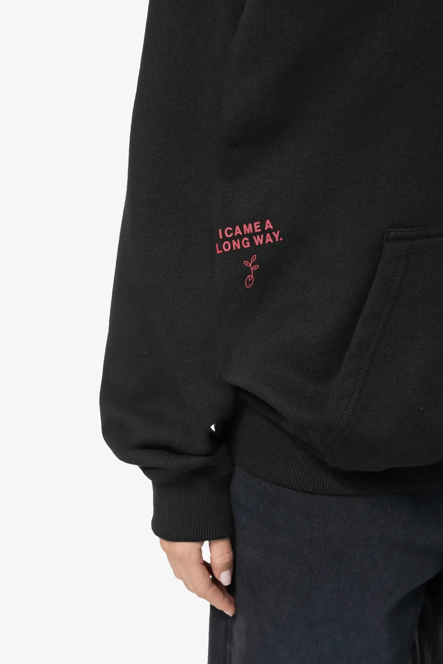 PEGADOR AILIS OVERSIZED HOODIE WASHED BLACK WASHED BLACK Bild 7