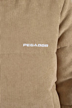Load image into Gallery viewer, PEGADOR BLANCA CORDUROY PUFFER JACKET SAND SAND Bild 7