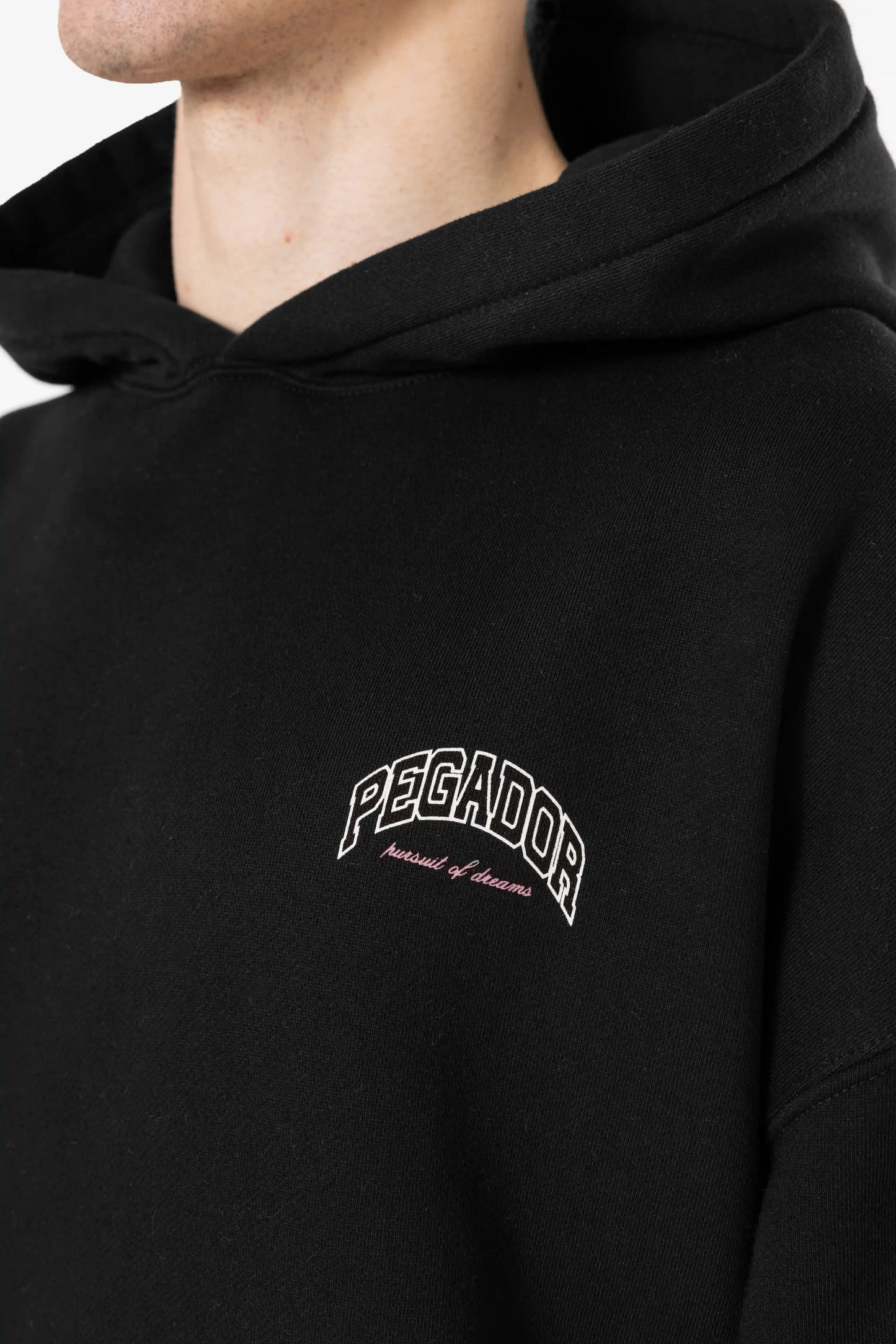 PEGADOR CREGO OVERSIZED HOODIE WASHED BLACK WASHED BLACK Bild 8
