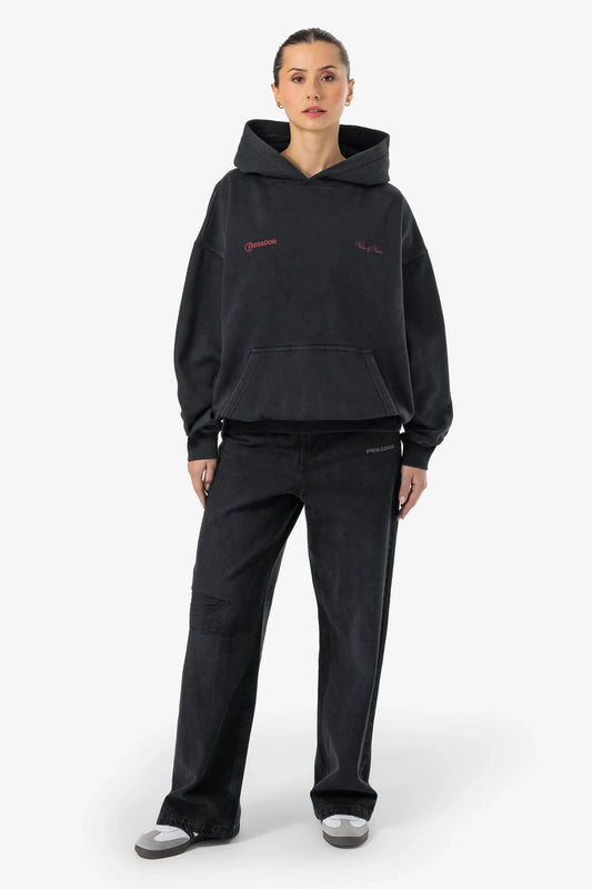 PEGADOR FIA OVERSIZED HOODIE VINTAGE BLACK VINTAGE BLACK Bild 2