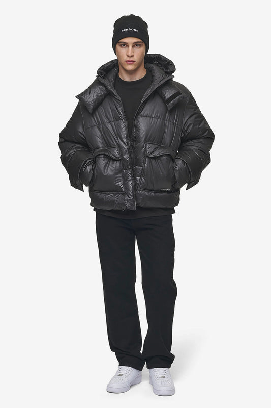 PEGADOR GARRICK VINTAGE OVERSIZED PUFFER JACKET BLACK BLACK Bild 2