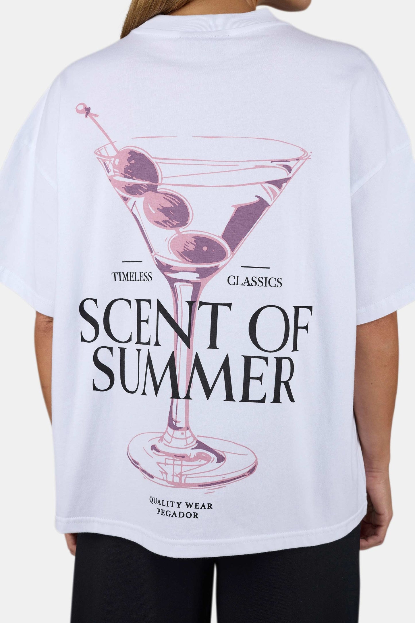 PEGADOR JORBA HEAVY OVERSIZED TEE WHITE WHITE Bild 6