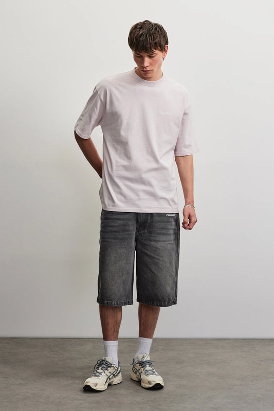 PEGADOR RIGA OVERSIZED TEE WASHED LIGHT LILAC WASHED LIGHT LILAC Bild 2