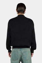Lade das Bild in den Galerie-Viewer, PEGADOR SIGNAR OVERSIZED HALFZIP KNIT SWEATER BLACK BLACK Bild 4