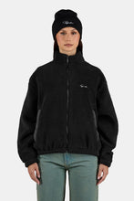 Lade das Bild in den Galerie-Viewer, PEGADOR TAMSIN TEDDY JACKET BLACK BLACK Bild 4