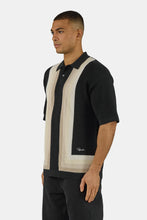 Lade das Bild in den Galerie-Viewer, PEGADOR TELLERO PIQUE KNIT POLO BLACK Bild 2
