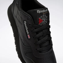 Lade das Bild in den Galerie-Viewer, REEBOK CLASSIC LEATHER CBLACK/CBLACK/PUGRY5 Bild 5