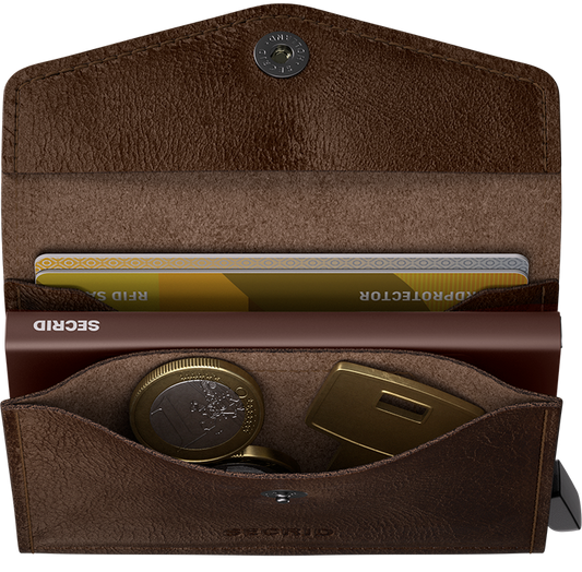 SECRID ENVELOPE WALLET VINTAGE CHOCOLATE CHOCOLATE Bild 2