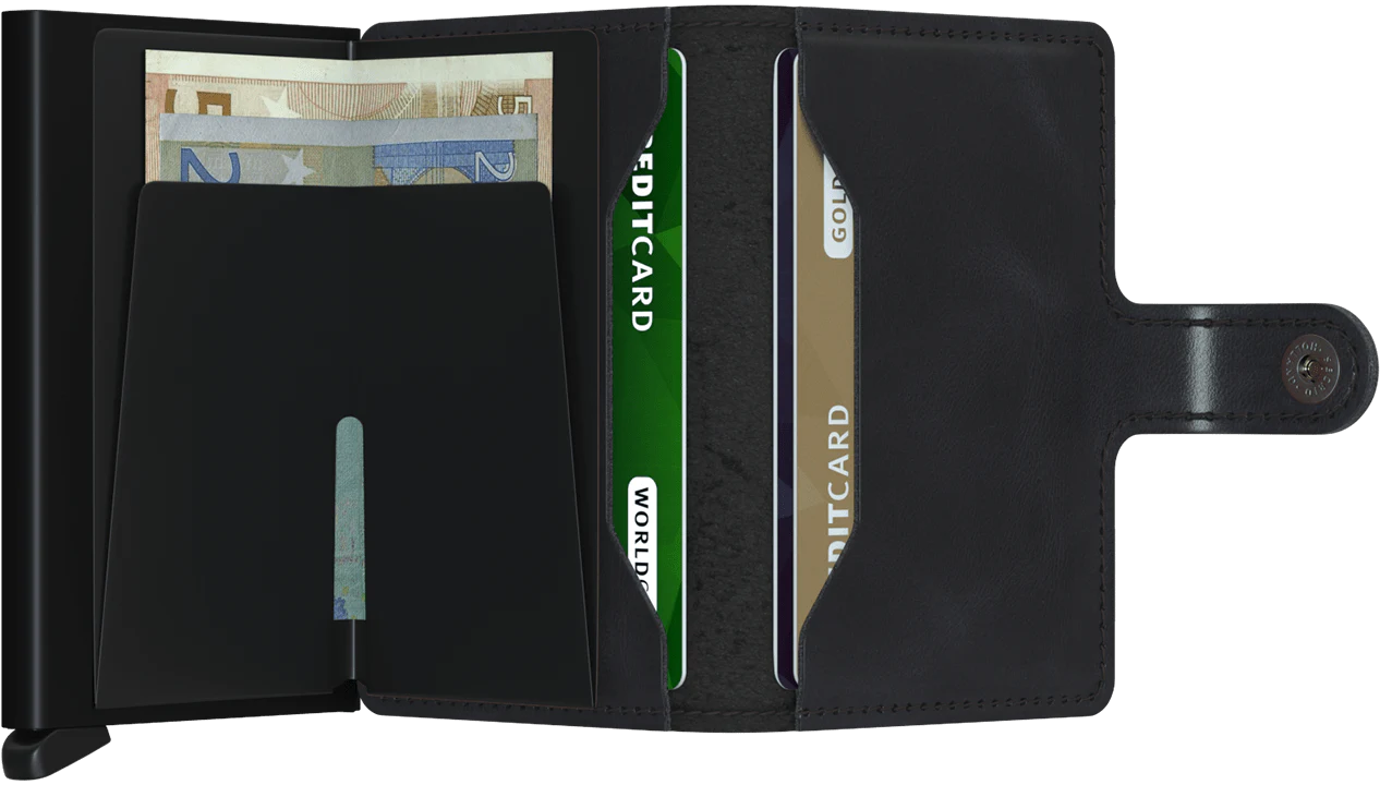 SECRID MINIWALLET VINTAGE BLACK BLACK Bild 3