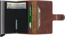 Lade das Bild in den Galerie-Viewer, SECRID MINIWALLET VINTAGE BROWN BROWN Bild 4