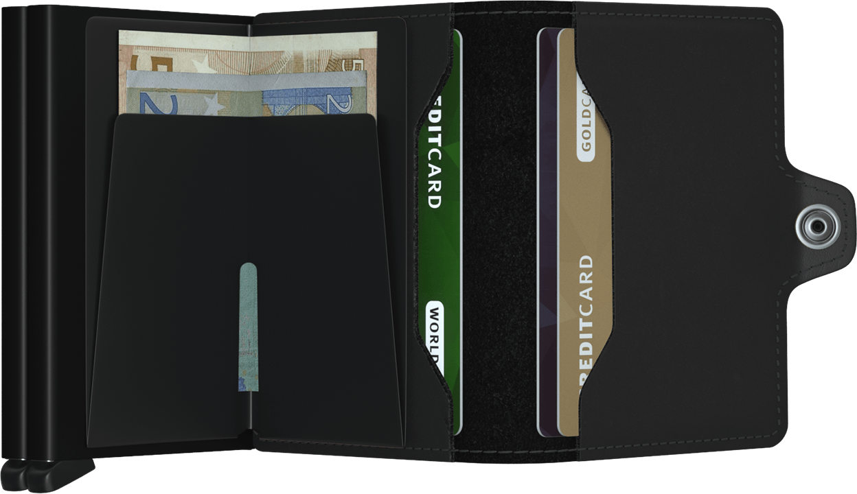 Twinwallet Matte BLACK BLACK Bild 4