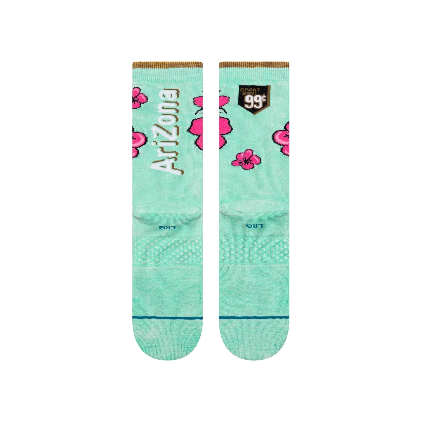 STANCE 99 CENTS X ARIZONA CREW SOCKEN JADE Bild 3