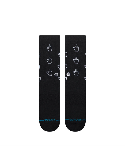 CURSOR CREW SOCKS BLACK BLACK Bild 2