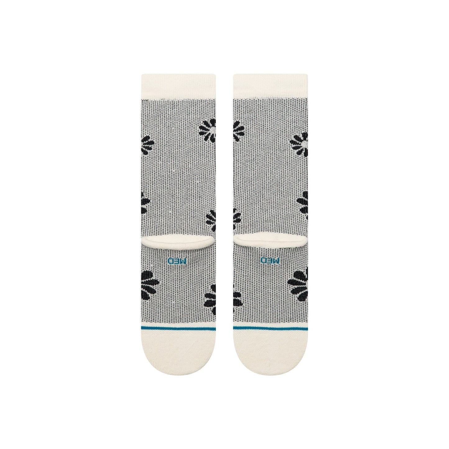 STANCE FLORAL STITCH CREW SOCKEN IVORY Bild 4