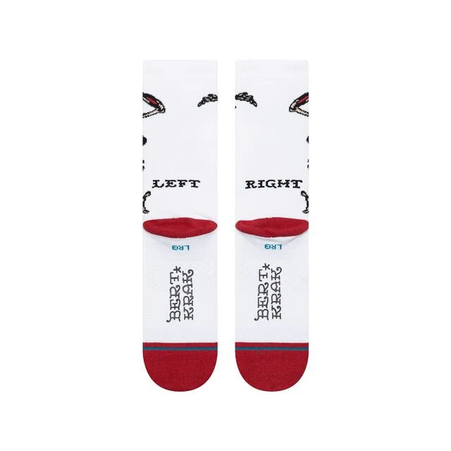 SKELETON CREW SOCK WHITE WHITE Bild 3