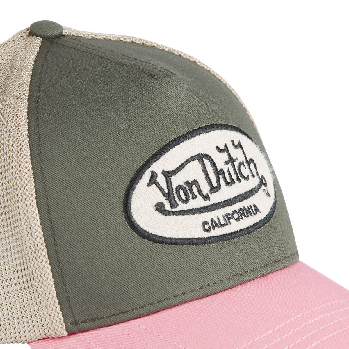 VON DUTCH TRUCKER CAP TERRY PATCH PINK Bild 4