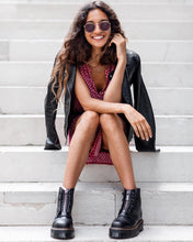 Lade das Bild in den Galerie-Viewer, DR. MARTENS SINCLAIR BLACK MILLED NAPPA