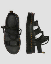 Lade das Bild in den Galerie-Viewer, DR. MARTENS NARTILLA LEDER SANDALEN MIT SCHNÜRUNG