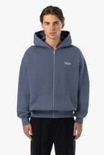 Lade das Bild in den Galerie-Viewer, PEGADOR BRONSON OVERSIZED SWEAT JACKET WASHED SHADOW BLUE
