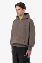 Lade das Bild in den Galerie-Viewer, PEGADOR ALLIS OVERSIZED SWEAT JACKET WASHED DUST BROWN
