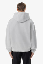 Lade das Bild in den Galerie-Viewer, PEGADOR BAYE BOXY FLEECE HOODIE CLEAR GREY
