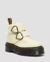 Load image into Gallery viewer, DR. MARTENS DEVON HEART CREAM MILLED NAPPA
