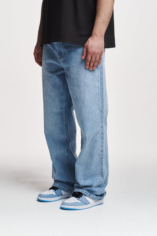 2Y STUDIOS ADRIK BASIC BAGGY JEANS LIGHT BLUE LIGHT BLUE Bild 1