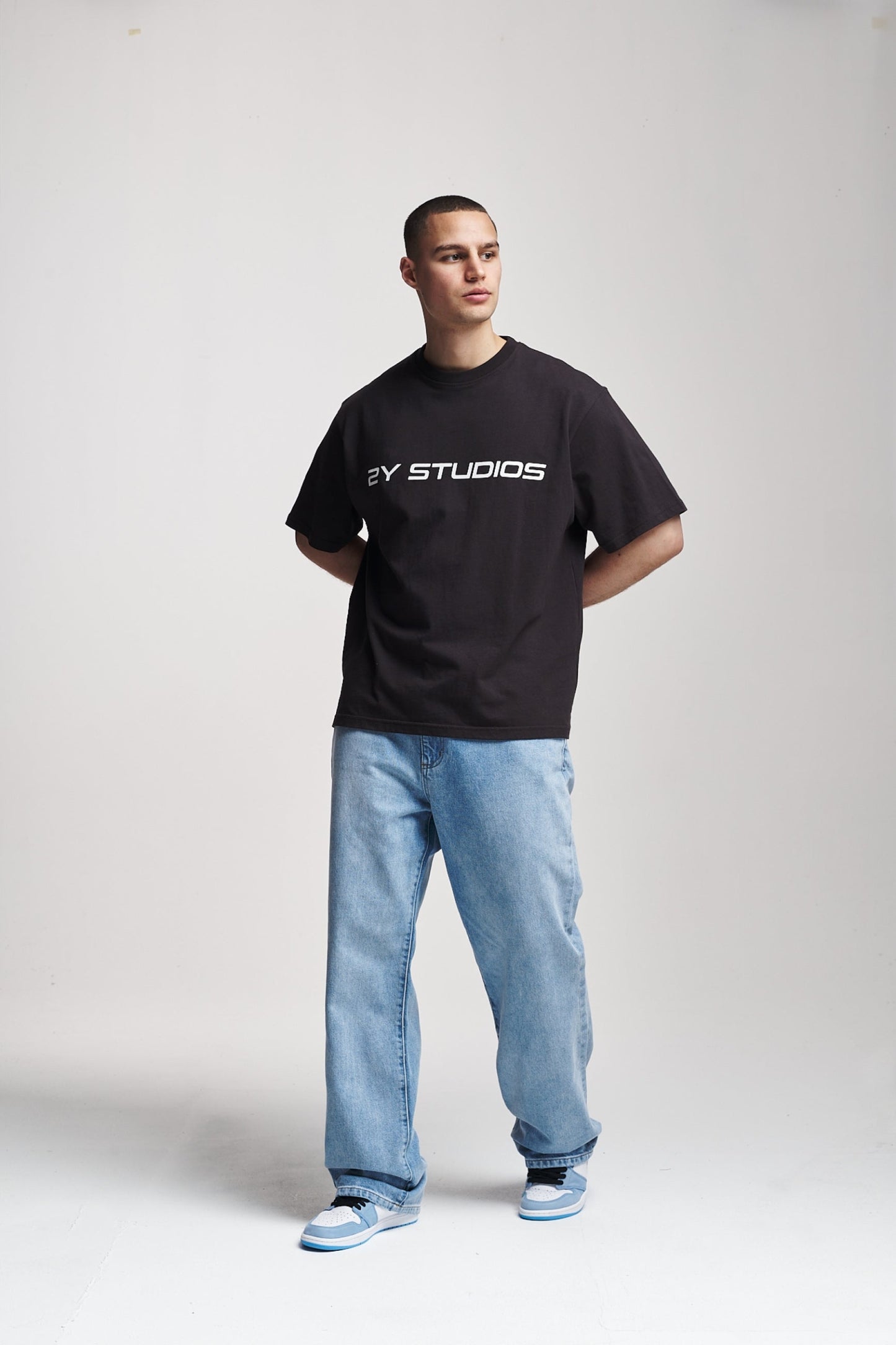 2Y STUDIOS ADRIK BASIC BAGGY JEANS LIGHT BLUE LIGHT BLUE Bild 4