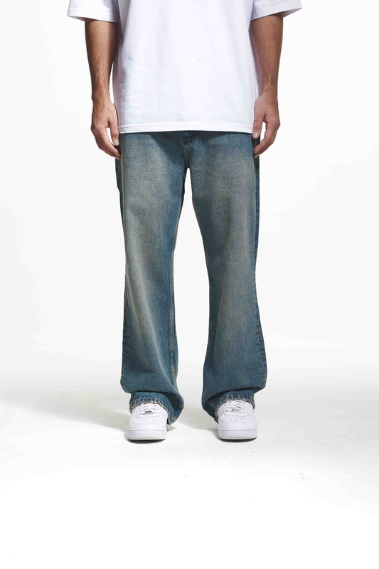 2Y STUDIOS ADRIK BASIC BAGGY JEANS VINTAGE BLUE VINTAGE BLUE Bild 1