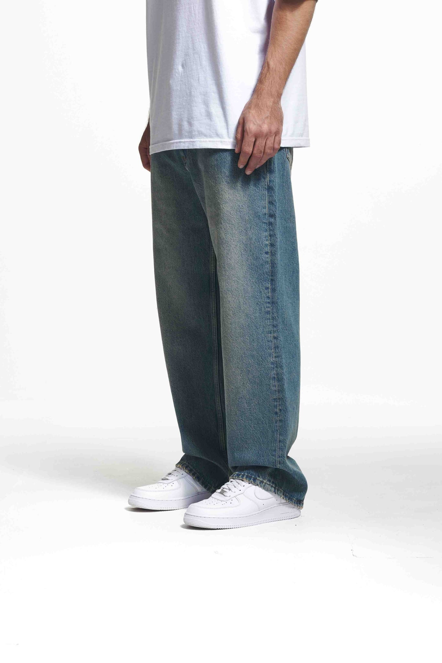 2Y STUDIOS ADRIK BASIC BAGGY JEANS VINTAGE BLUE VINTAGE BLUE Bild 2