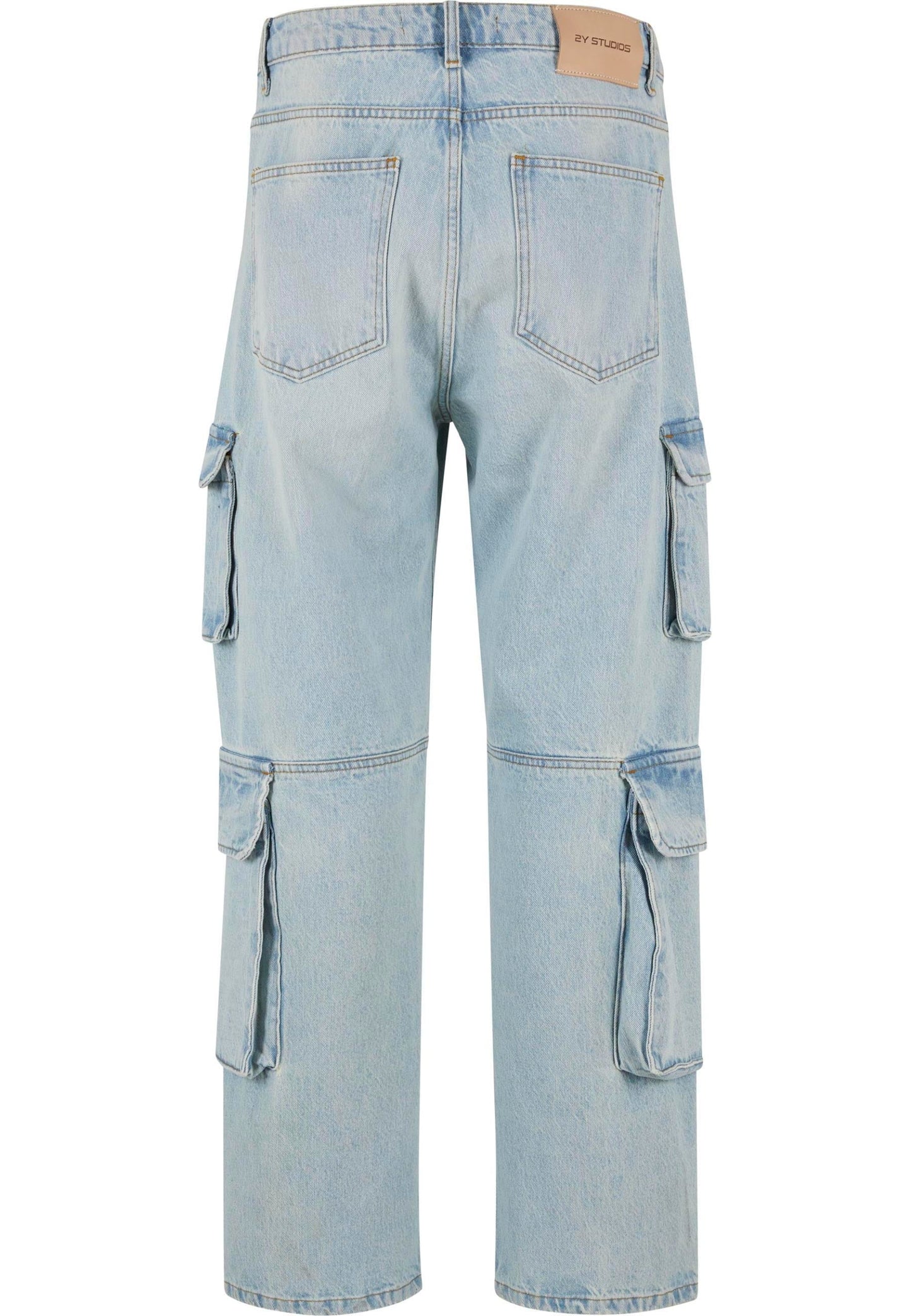 2Y STUDIOS AIDAN CARGO BAGGY JEANS SAND BLUE SAND BLUE Bild 8