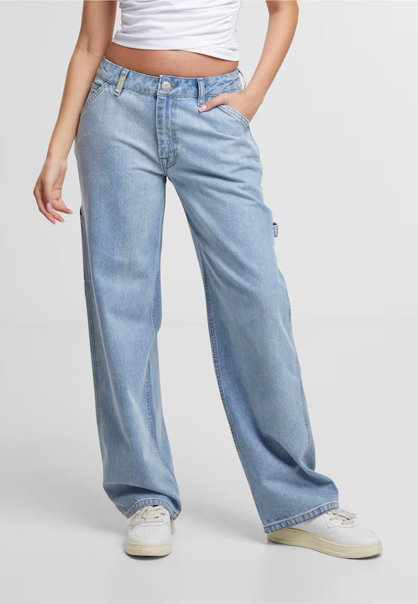 2Y STUDIOS ANELA WORKER BAGGY JEANS LIGHT BLUE Bild 1