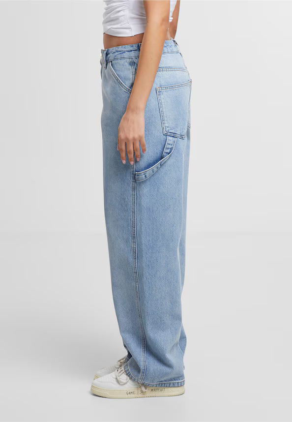 2Y STUDIOS ANELA WORKER BAGGY JEANS LIGHT BLUE Bild 6