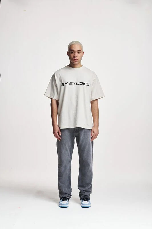 2Y STUDIOS ARUN OPEN HEM STRAIGHT JEANS GREY GREY Bild 2